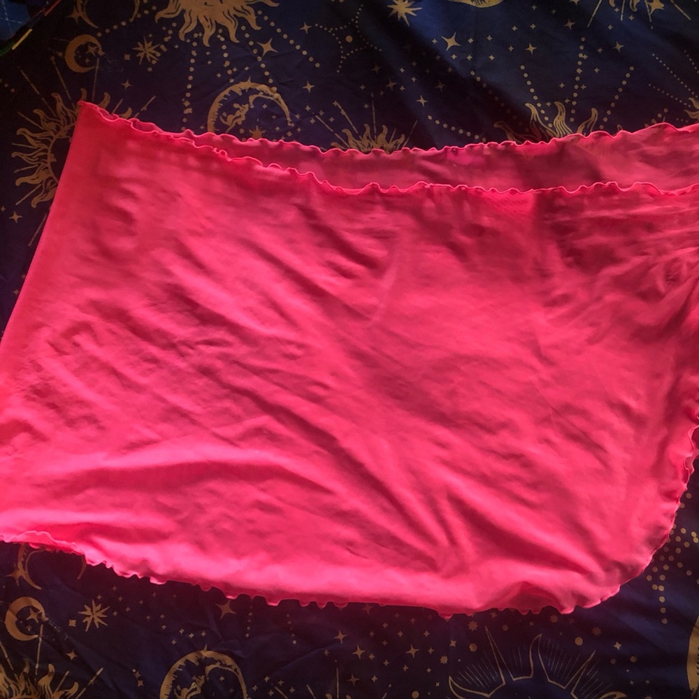 Hot pink mini swim cover up XL/XXL